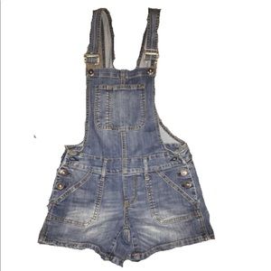 Overall shorts